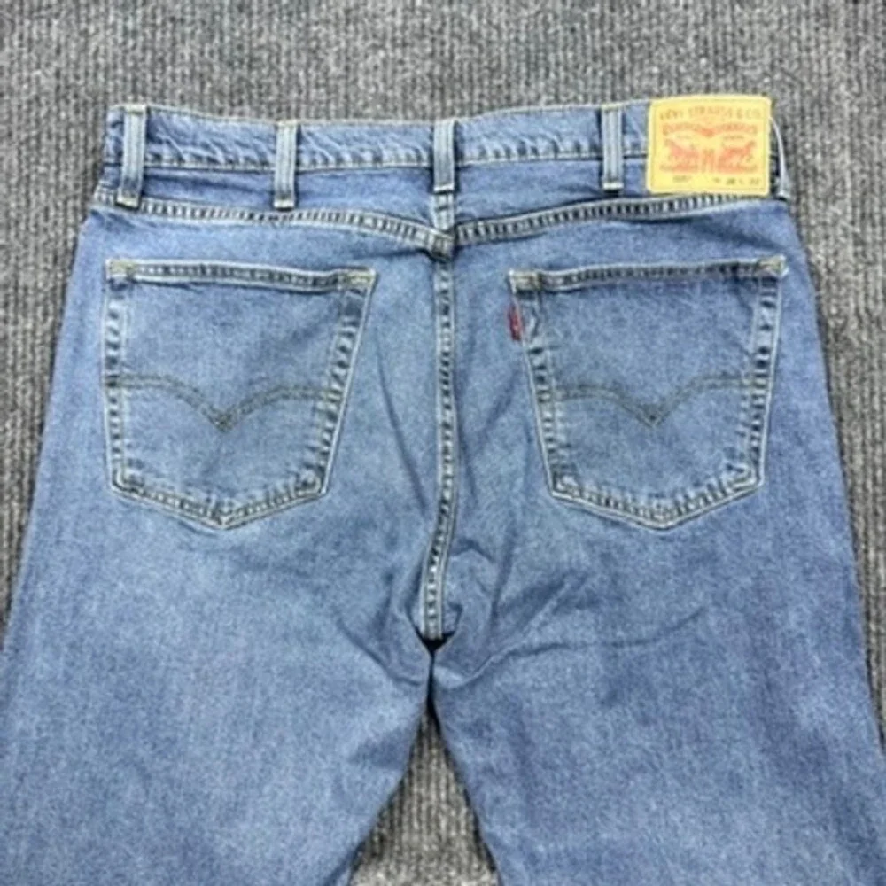 Levis 505 Regular Fit Jeans Mens 38x32/Actual 36